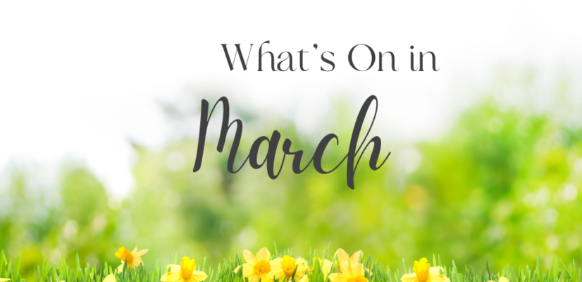 What's On in March