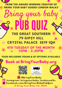 Bring your baby Pub Quiz